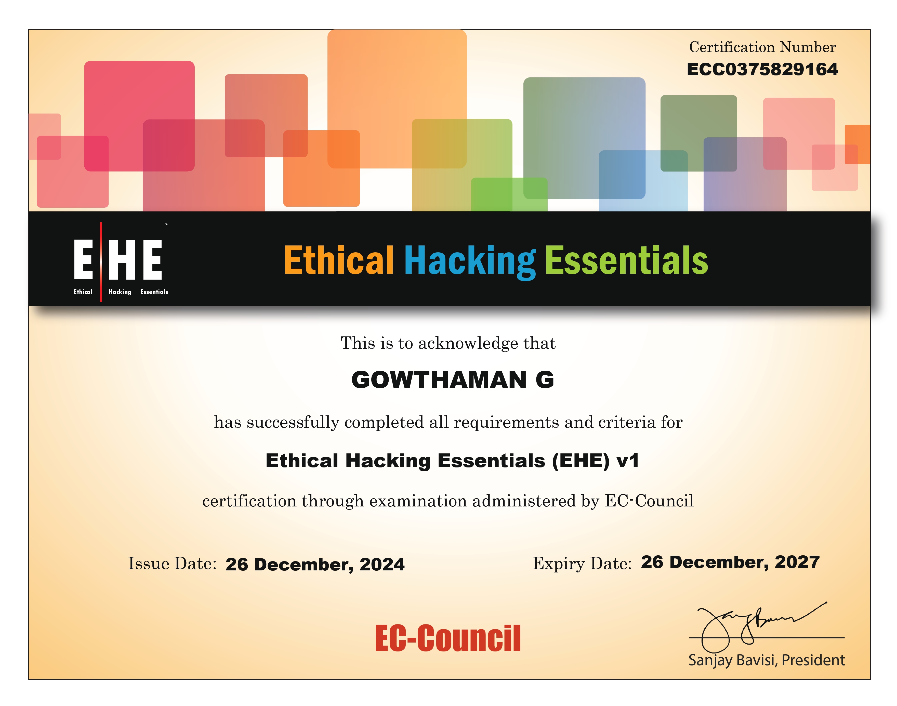 EHE (Ethical Hacking Essentials)